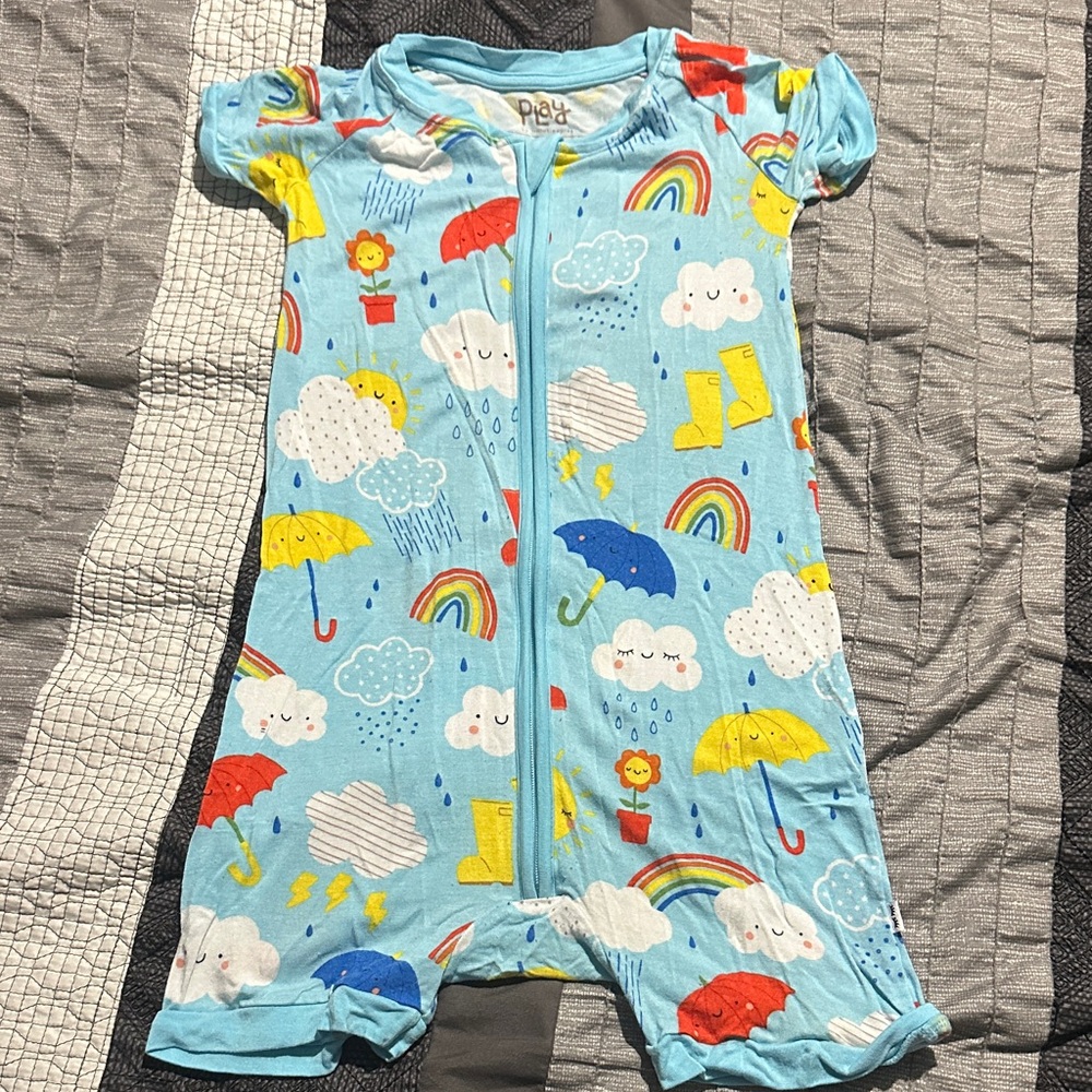 Little Sleepies Sun Shower Shorties 3T